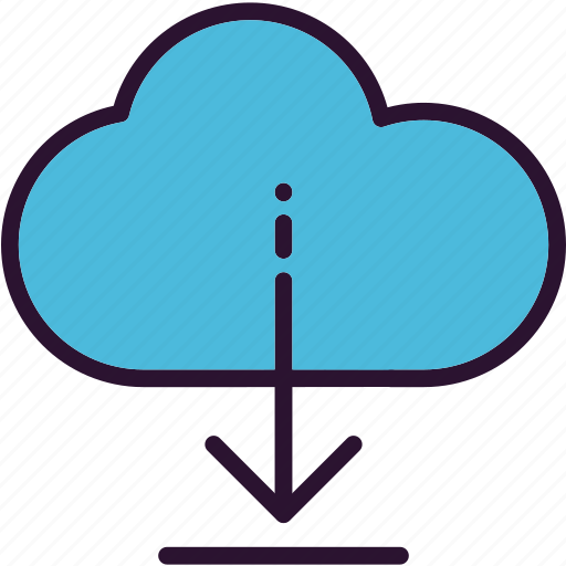 Cloud, database, download, server, storage icon - Download on Iconfinder