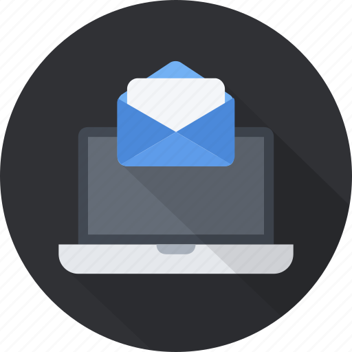 Correspondence, email, envelope, laptop, letter, mail, send icon - Download on Iconfinder