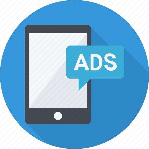 Ads, advertising, banner, marketing, mobile, phone icon - Download on Iconfinder