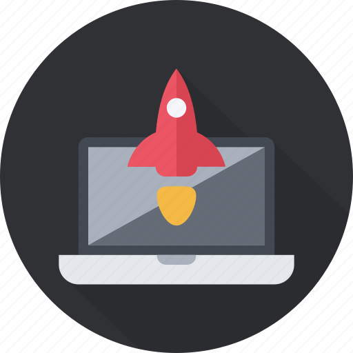 Business, enterpreneur, launch, project, rocket, start, up icon - Download on Iconfinder
