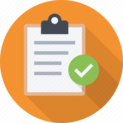 Checkbox, checklist, clipboard, feedback, list, questionnaire, task icon - Download on Iconfinder