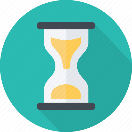 Clock, hourglass, loading, sandtime, schedule, time icon - Download on Iconfinder