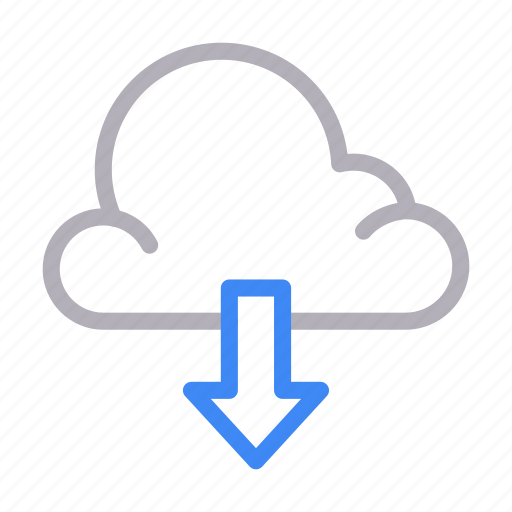 Cloud, database, download, server, storage icon - Download on Iconfinder