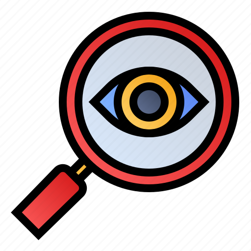 Analysis, monitoring, observation, surveillance icon - Download on Iconfinder