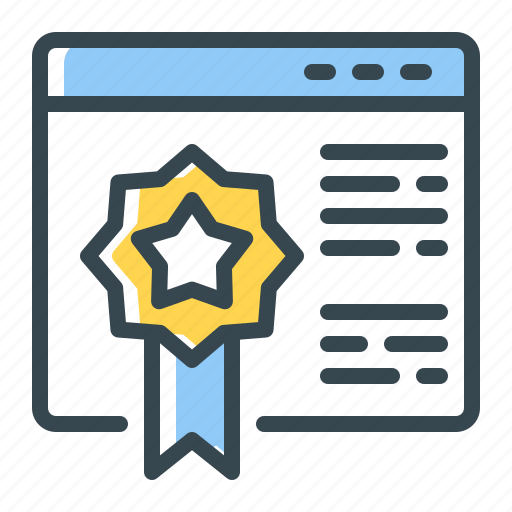 Badge, page, quality, rank, seo icon - Download on Iconfinder
