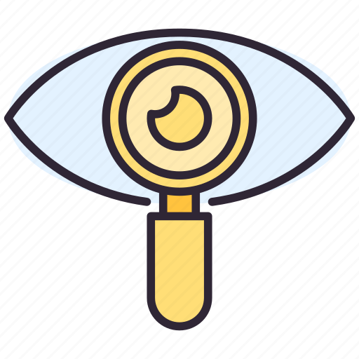 Eye, magnifier, search icon - Download on Iconfinder
