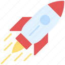 launch, rocket, startup