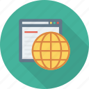 browsing, connectivity, global, globe, web, webpage