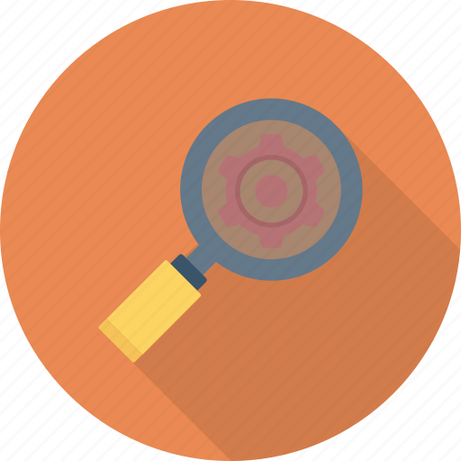 Business, magnifier, search, setting, settings icon - Download on Iconfinder