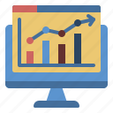 seomarketing, barchart, graph, statistics, analytics, growth, business