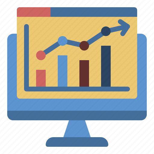 Seomarketing, barchart, graph, statistics, analytics, growth, business icon - Download on Iconfinder
