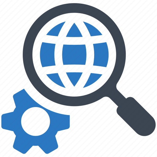 Search engine, optimization, web search, magnifier icon - Download on Iconfinder