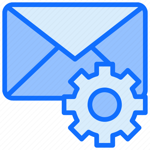 Envelope, gear, cogwheel, mail icon - Download on Iconfinder