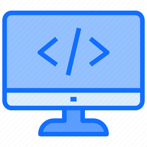 Monitor, seo, programming, html icon - Download on Iconfinder