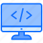 monitor, seo, programming, html 