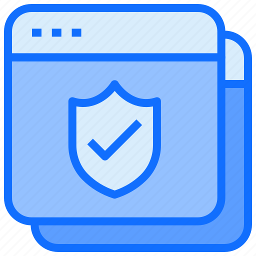 Website, shield, security, access icon - Download on Iconfinder