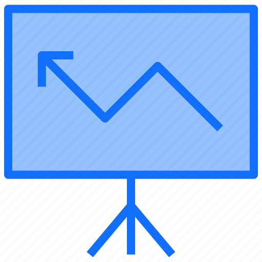 Board, presentation, diagram, stats icon - Download on Iconfinder