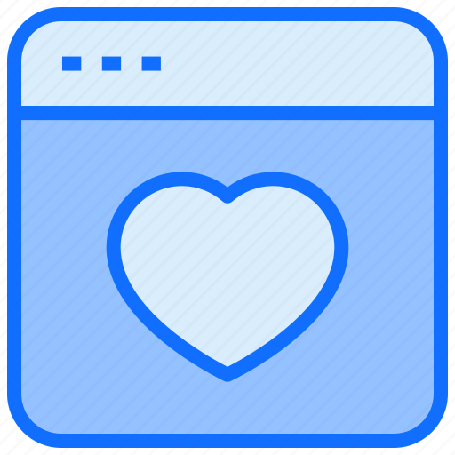 Website, heart, love, seo icon - Download on Iconfinder