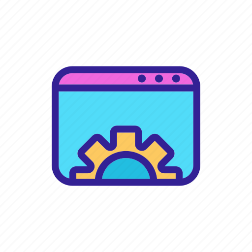 Contour, element, seo, silhouette icon - Download on Iconfinder