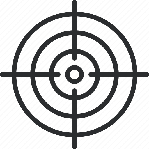 Aim, bullseye, focus, goal, purpose, seo, target icon - Download on Iconfinder