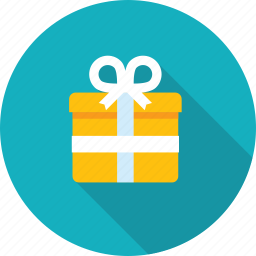 Celebration, gift, long shadow, package, shoping icon - Download on Iconfinder