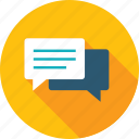 chat, communication, customer, forum, review, testimonials 