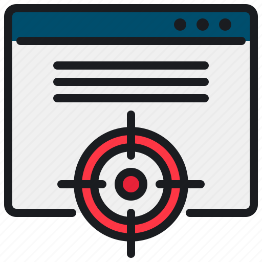 Seo, web, targeting, target, website icon - Download on Iconfinder