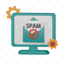 no, spam, internet, online, network, mail, message