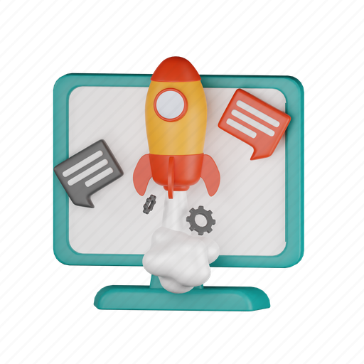 Rocket, internet, browser, online, network, website, connection icon - Download on Iconfinder