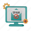 no, spam, internet, online, network, mail, message 