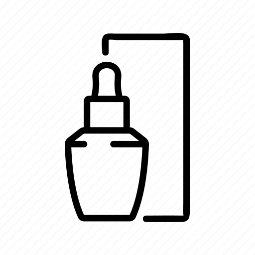 Beauty, bottle, care, cosmetic, package, serum, skin icon - Download on Iconfinder