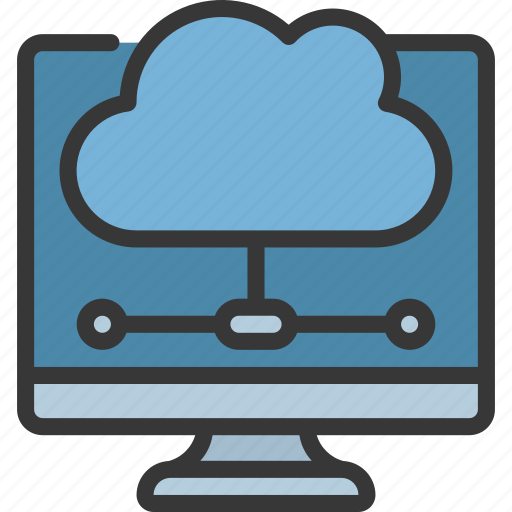 Cloud, computing, network, pc, mac icon - Download on Iconfinder