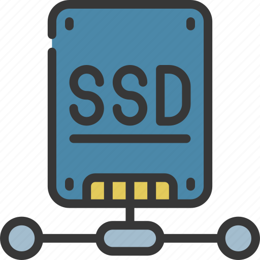 Ssd, network, solid, state, drive icon - Download on Iconfinder