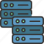 two, servers, multiple 