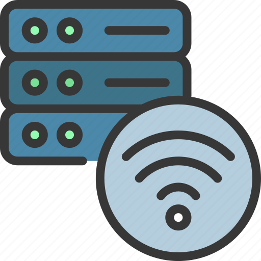 Wifi, server, wireless, servers icon - Download on Iconfinder