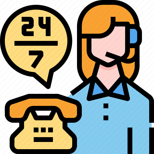 Technical, support, tech, call, center, woman, agent icon - Download on Iconfinder