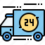 truck, vehicle, transport, delivery, hours, service 