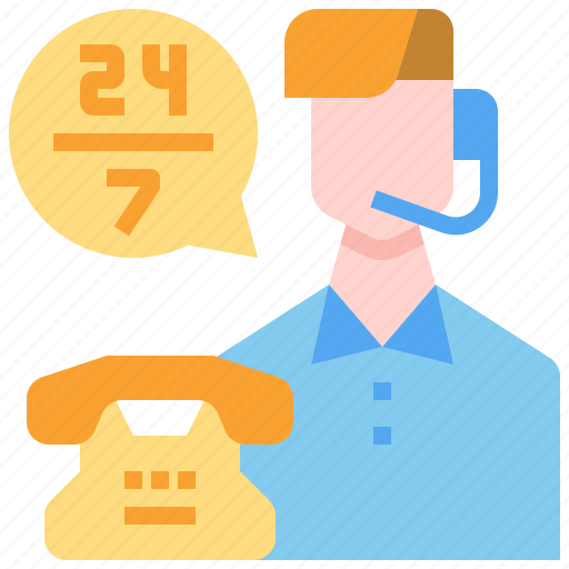 Call, center, man, agent, phone, avatar icon - Download on Iconfinder