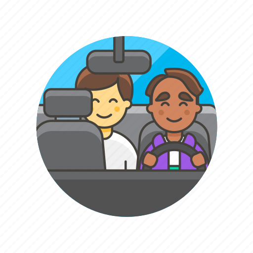 Application, driver, taxi, uber, man, service, transport icon - Download on Iconfinder
