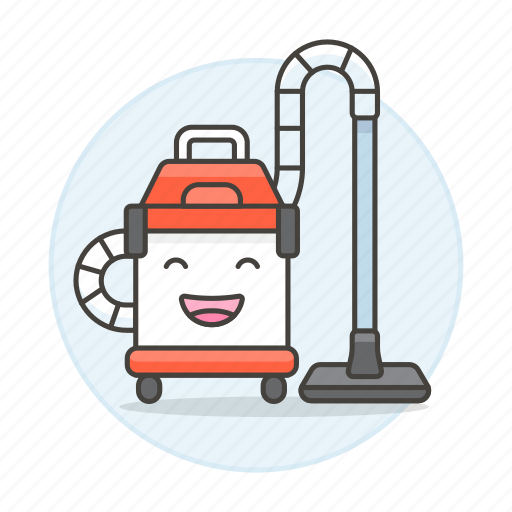 Clean, cleaner, cleaning, face, happy, house, services icon - Download on Iconfinder
