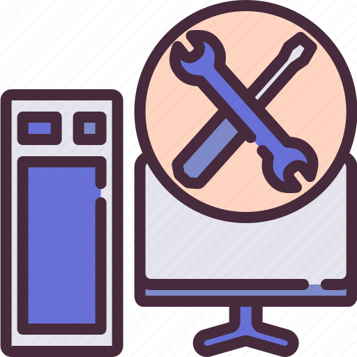 Computer, repair, electronic, maintenance, problem, service icon - Download on Iconfinder