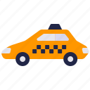 taxi, cab, driver, transportation, sedan, service