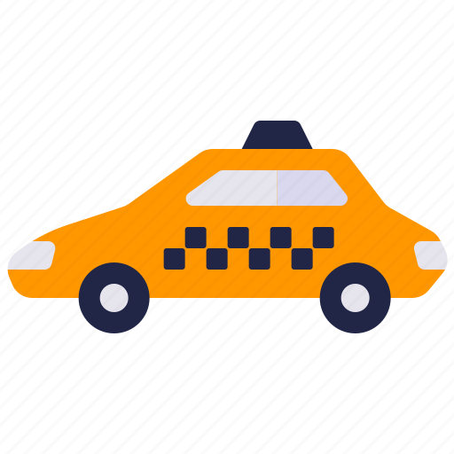 Taxi, cab, driver, transportation, sedan, service icon - Download on Iconfinder