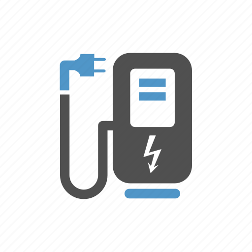 Charger, charging electric vehicles, electric car, electric station, fueling station, gas station, gasoline station icon - Download on Iconfinder