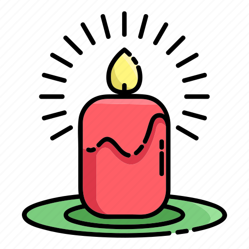 Xmas, snow, candle, winter, decoration, christmas, santa icon - Download on Iconfinder