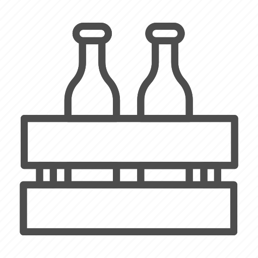 Number, beer, alcohol, bottle, drink, pack, box icon - Download on Iconfinder