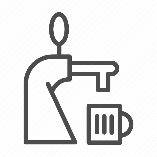 Number, beer, alcohol, tap, glass, drink, mug icon - Download on Iconfinder