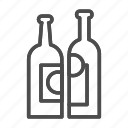 number, wine, bottle, alcohol, glass, beverage, drink, wineglass