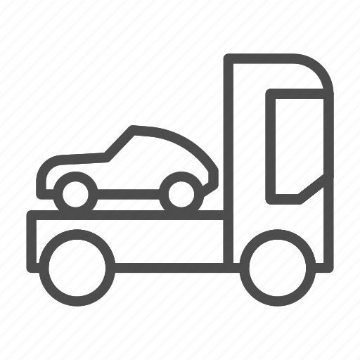Car, transport, truck, vehicle, transportation, trailer, road icon - Download on Iconfinder