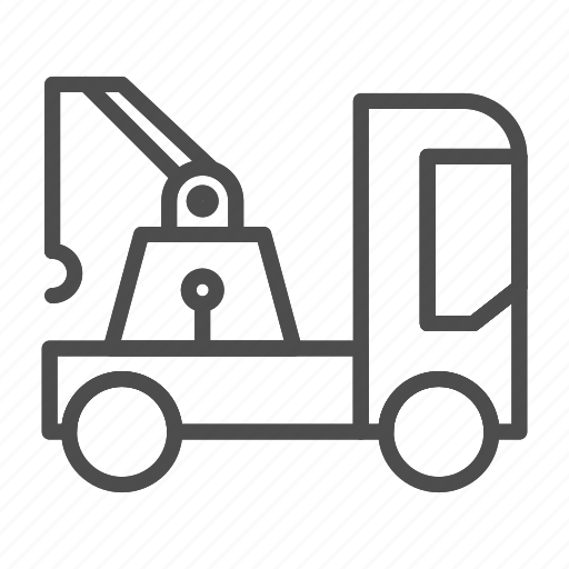 Truck, vehicle, auto, tow, car, transportation, transport icon - Download on Iconfinder